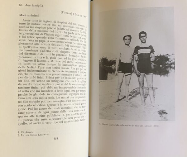 Michelstaedter, Carlo - Epistolario   [Adelphi Milano, 1983]
