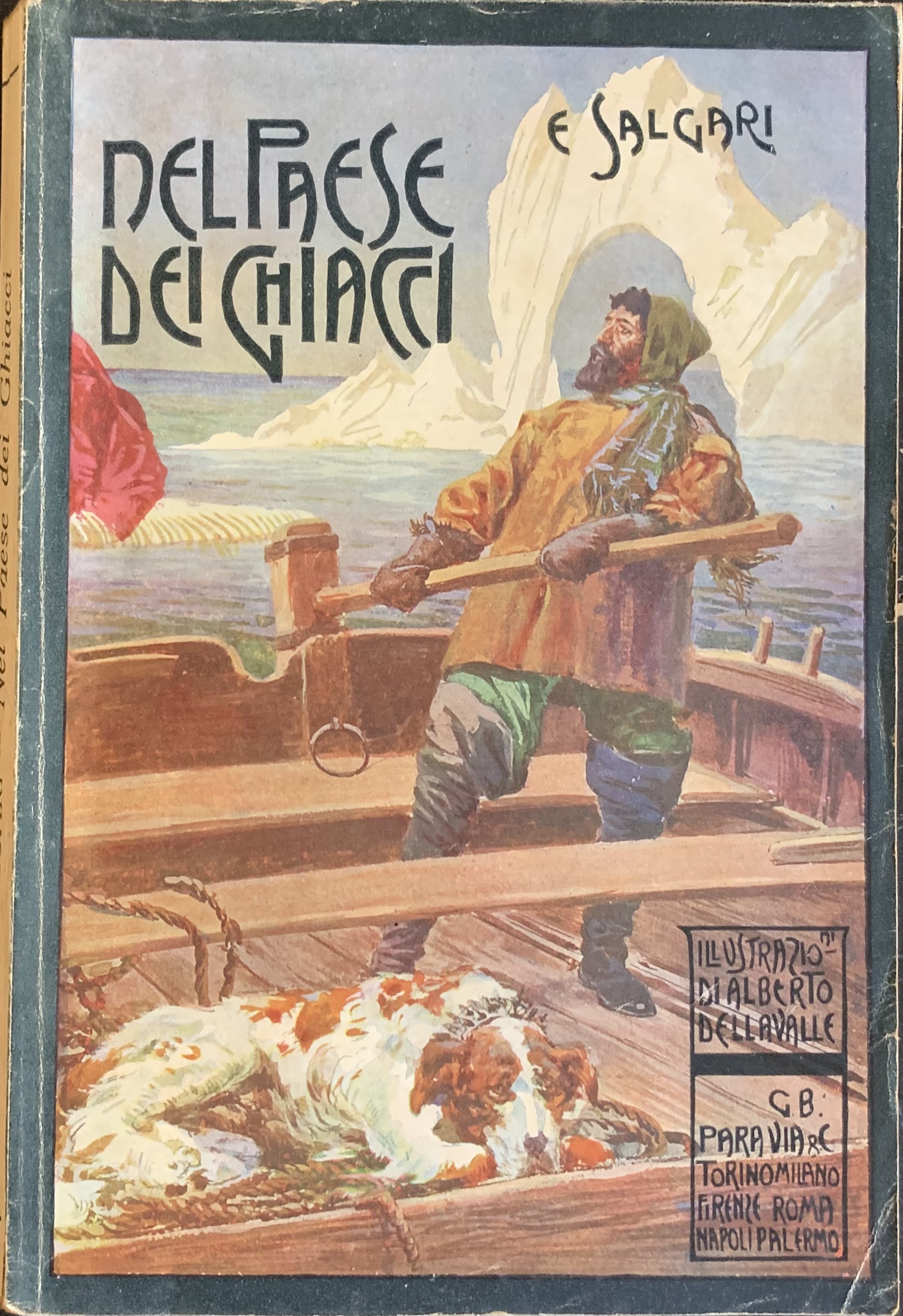 Salgari, Emilio - Nel paese dei ghiacci   [Paravia Torino, 1926] - immagine 1
