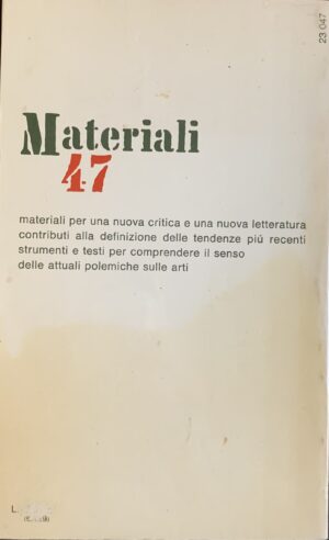 Bonito Oliva, Achille - Passo dello strabismo. Sulle arti   [Feltrinelli Milano, 1978] - immagine 2