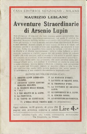 Leblanc, Maurice - "813"   [Sonzogno Milano, 1921] - immagine 2