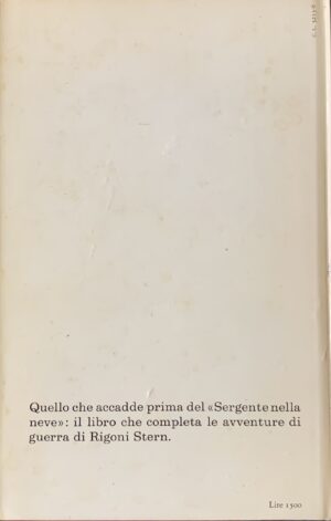 Rigoni Stern, Mario - Quota Albania   [Einaudi Torino, 1971] - immagine 2