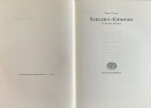 Venturi, Franco - Settecento riformatore. 7 tomi (Opera completa)   [Einaudi Torino, 1969-1990] - immagine 3