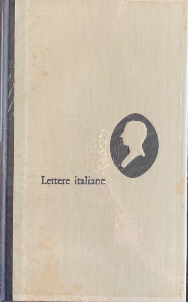 Winckelmann, Johann Joachim - Lettere italiane   [Feltrinelli Milano, 1961]