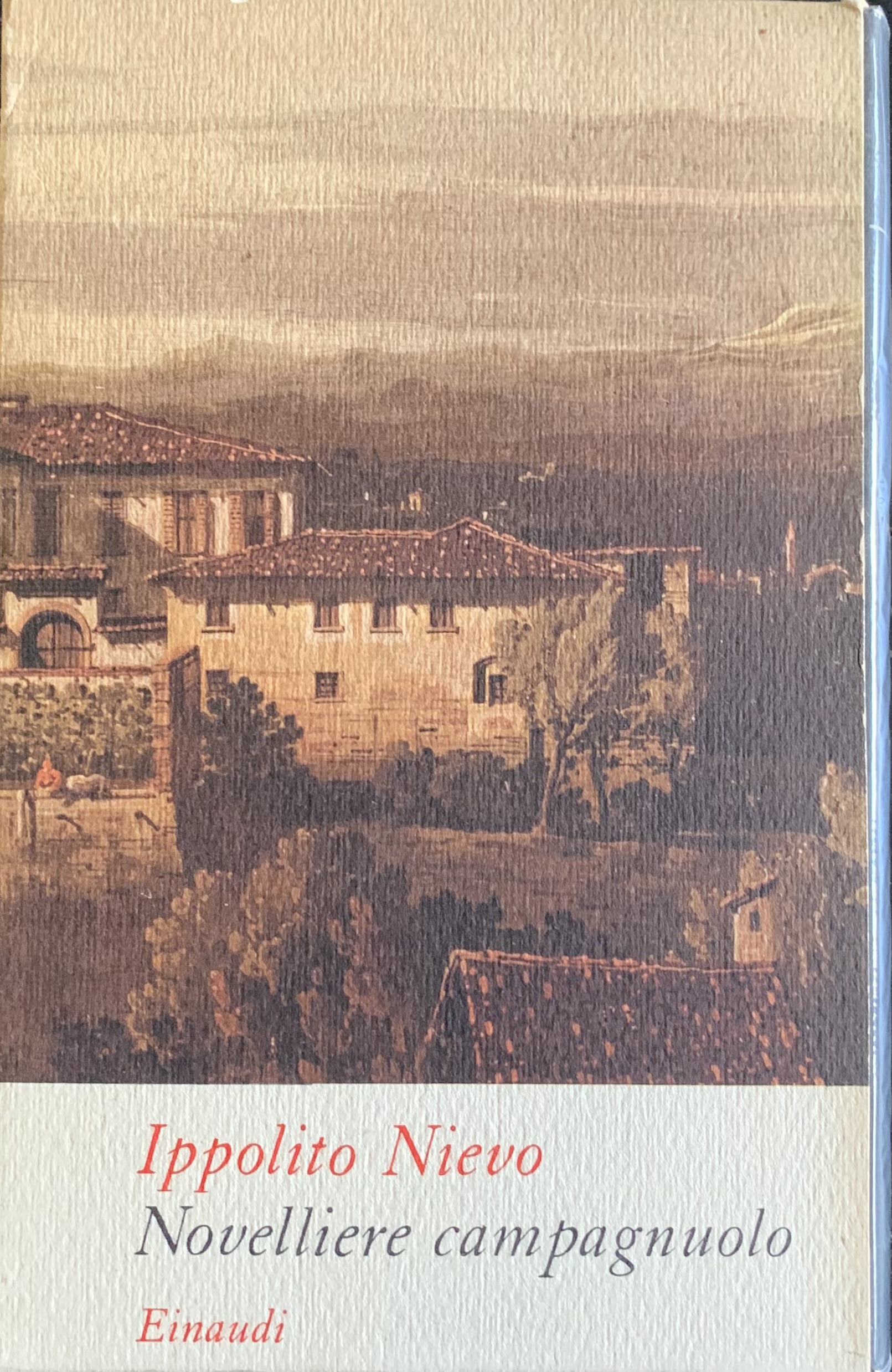 Nievo, Ippolito - Novelliere campagnuolo e altri racconti   [Einaudi Torino, 1956] - immagine 2