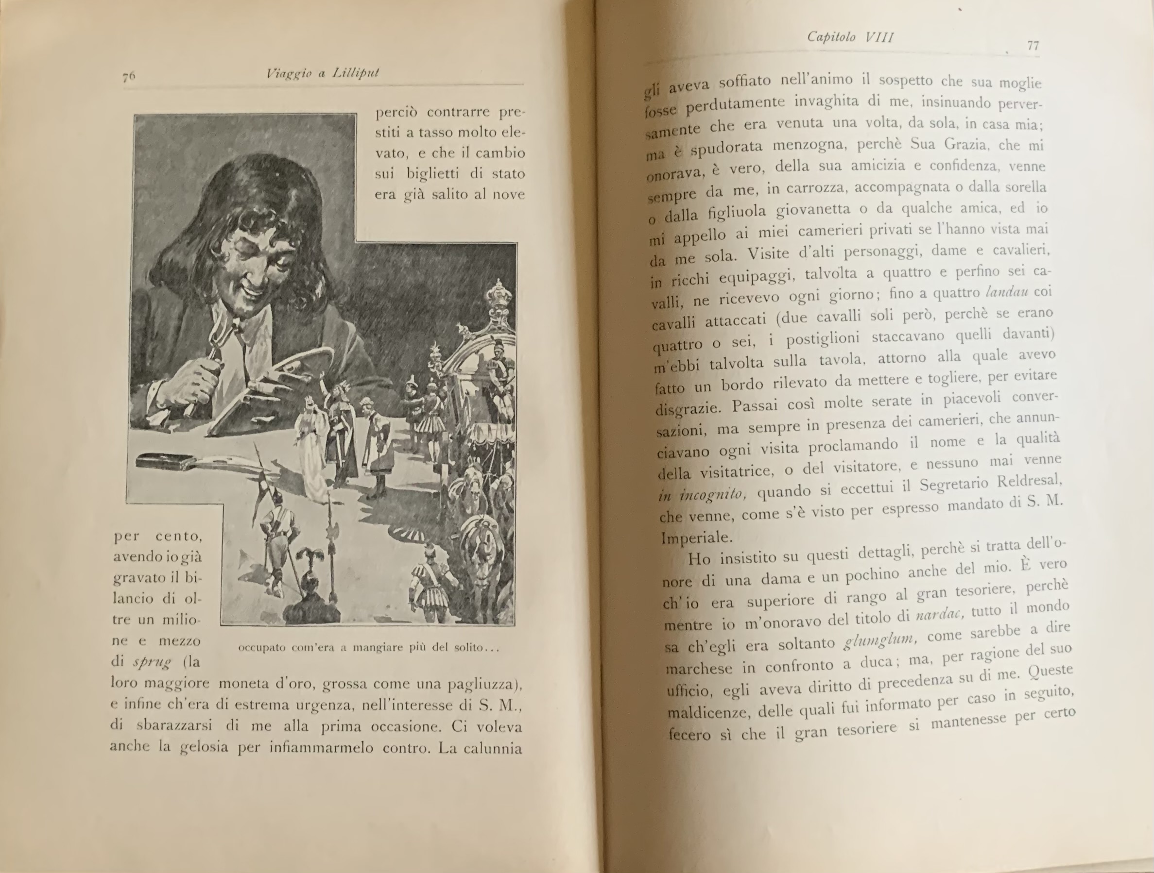 Swift, Jonathan - Viaggi di Gulliver in alcune remote regioni del mondo   [Hoepli Milano, 1913] - immagine 4