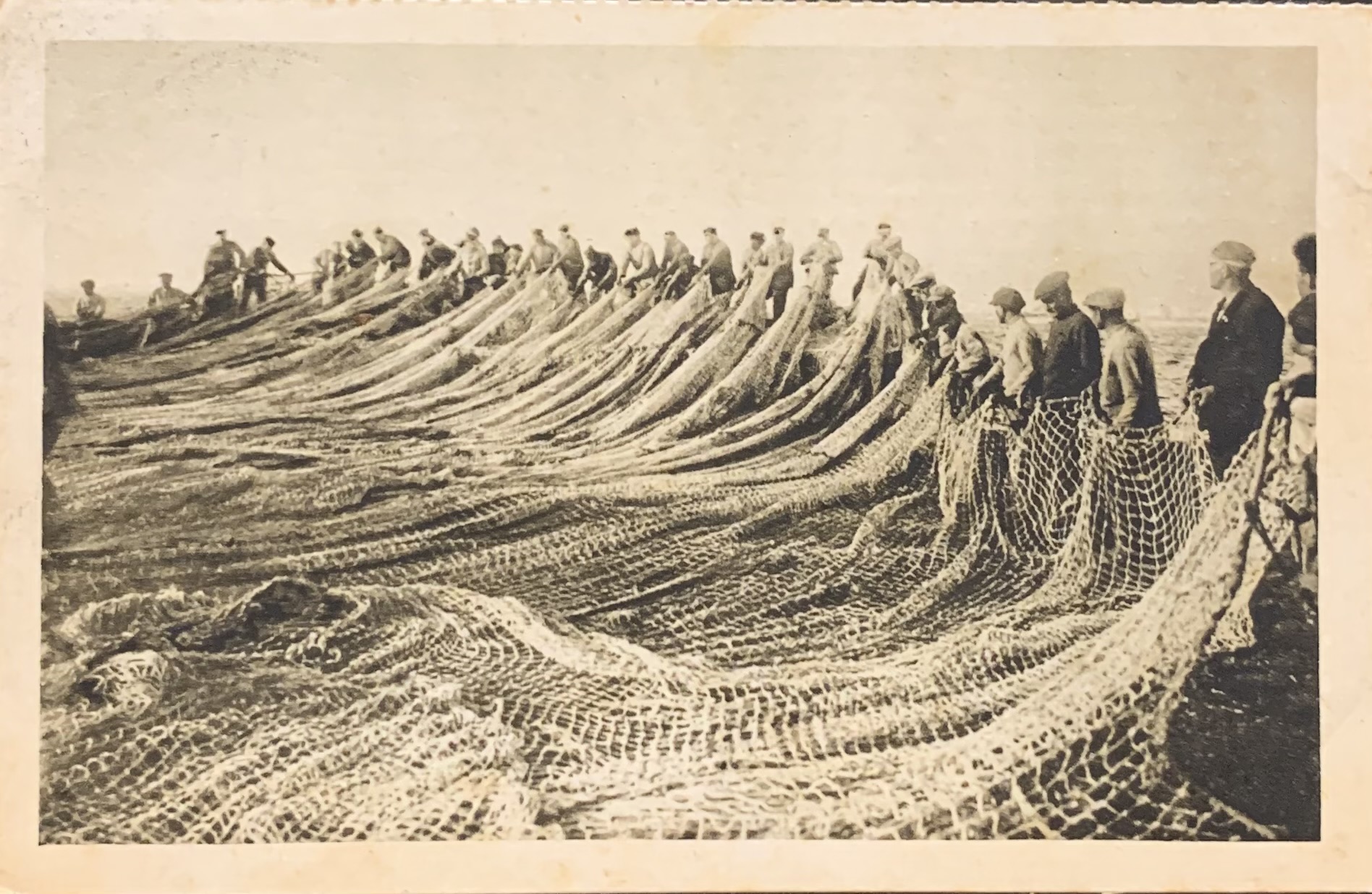 Cartolina d'epoca - Bengasi (Libia). Tonnara 1931 - immagine 1