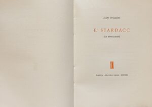 Spallicci, Aldo - E' Stardacc (Lo Strillozzo)   [Fratelli Lega Faenza, 1939] - immagine 3