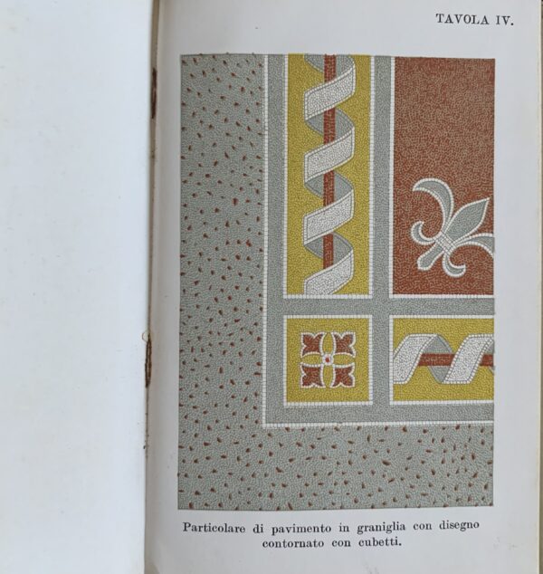 Castagnola, Aurelio - Il pavimentatore musaicista   [Hoepli Milano, 1934]