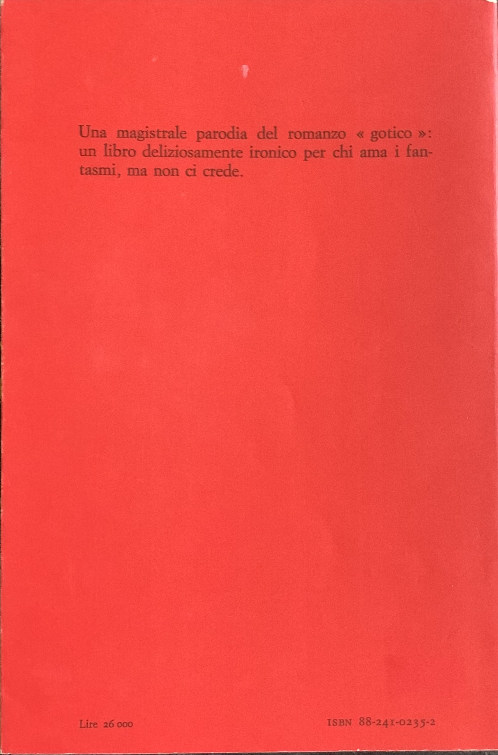 Austen, Jane - L'abbazia di Northanger   [Theoria Roma, 1992] - immagine 2