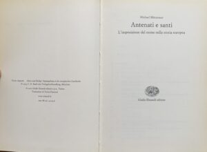 Mitterauer, Michael - Antenati e santi. L'imposizione del nome nella storia europea   [Einaudi Torino, 2001] - immagine 3