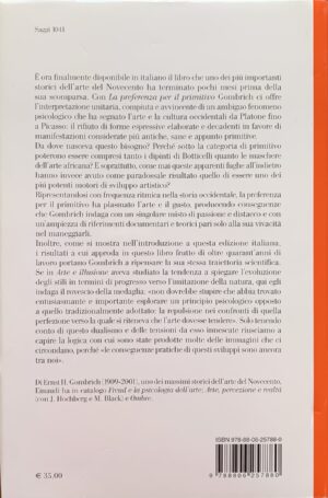 Gombrich, Ernst Hans - La preferenza per il primitivo. Episodi della storia del gusto e dell'arte occidentale   [Einaudi Torino, 2023] - immagine 2