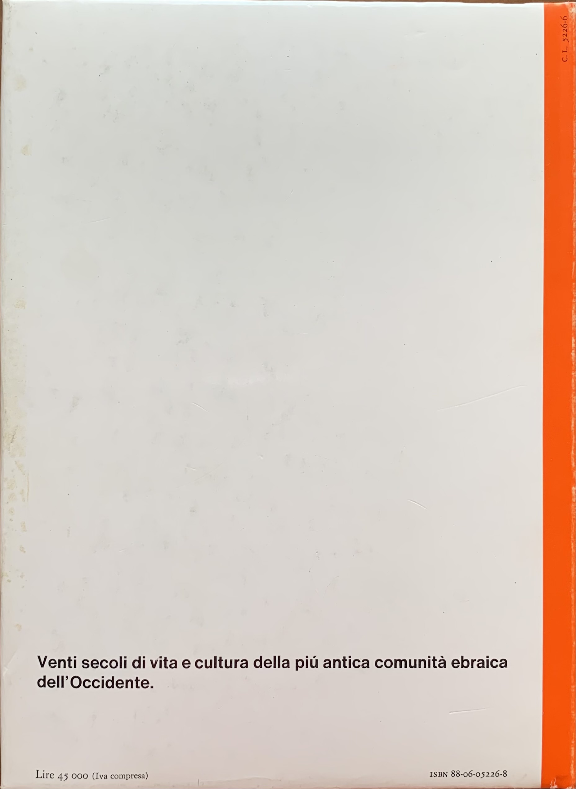 Milano, Attilio - Storia degli ebrei in Italia   [Einaudi Torino, 1963] - immagine 2