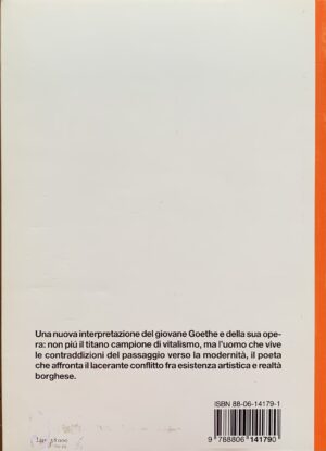Baioni, Giuliano - Il giovane Goethe   [Einaudi Torino, 1996] - immagine 2