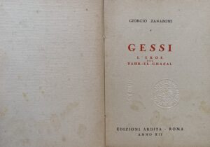 Zanaboni, Giorgio - Romolo Gessi. L'eroe del Bahr-El-Ghazal   [Ardita Roma, 1934] - immagine 3