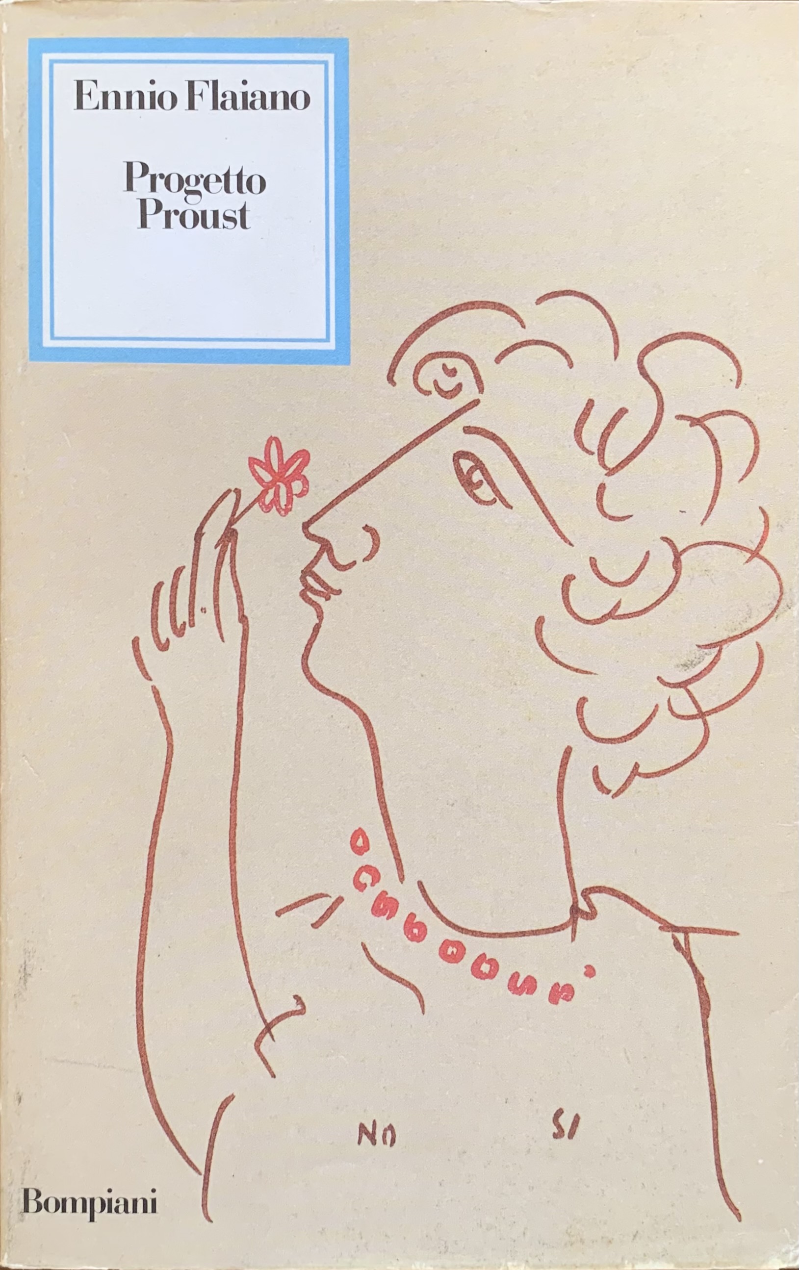 Flaiano, Ennio - Progetto Proust   [Bompiani Milano, 1989]