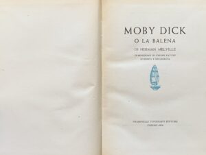 Melville, Herman - Moby Dick o La balena   [Frassinelli Torino, 1956] - immagine 4