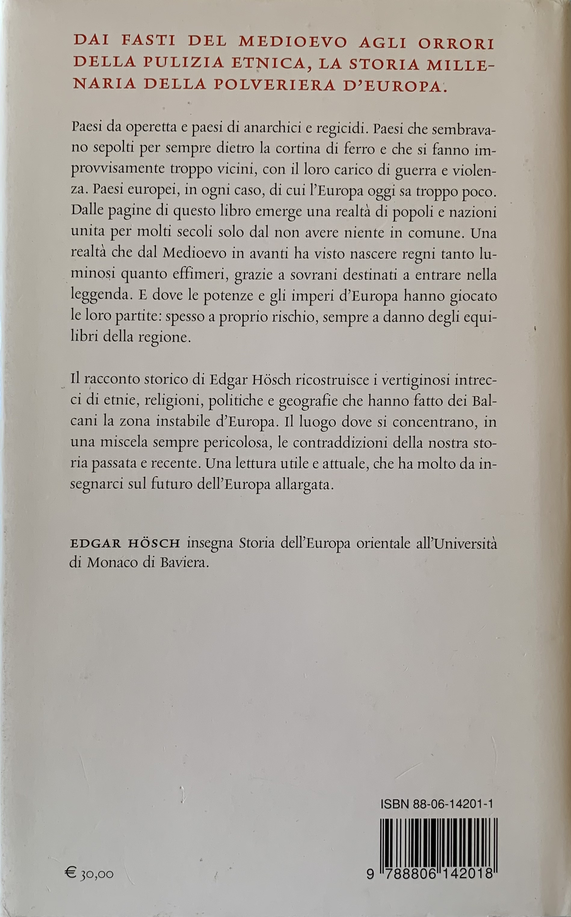 Hosch, Edgar - Storia dei paesi balcanici. Dalle origini ai giorni nostri   [Einaudi Torino, 2005]