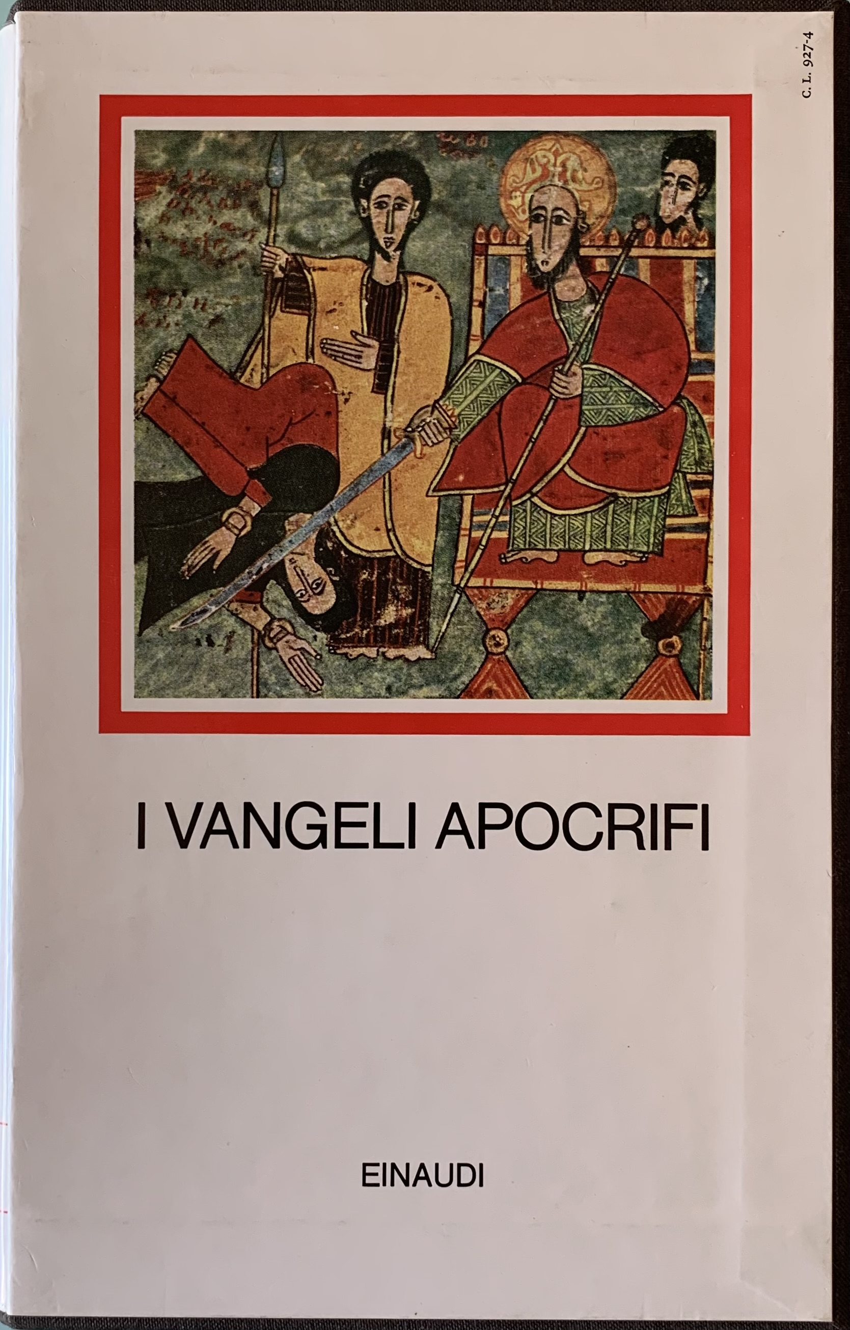 Craveri, Marcello (a cura di) - I Vangeli apocrifi   [Einaudi Torino, 1979]